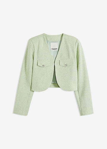 Bouclé kurzblazer 46 - gr.,