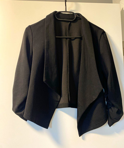 Kurz blazer schwarz elegant - kurz-blazer,