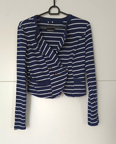 Fishbone damen blazer blau - fishbone,