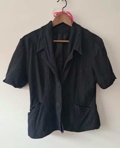 Vintage kurzarm blazer - kurzarm,