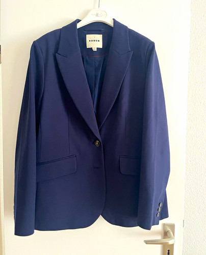 Boden damen blazer - blau, uk