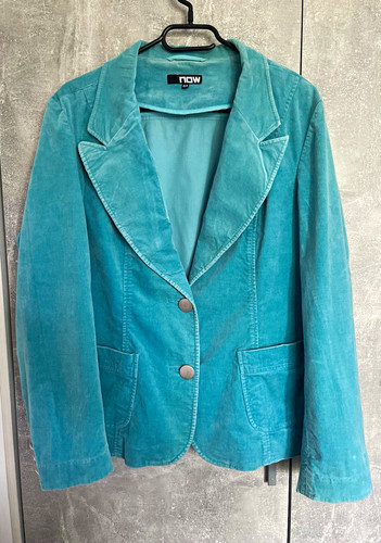 Now damen cordblazer - damen, türkis