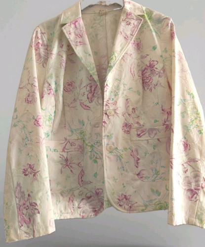 Damen blazer weiß mehrfarbig - blazer, weiß/mehrfarbig
