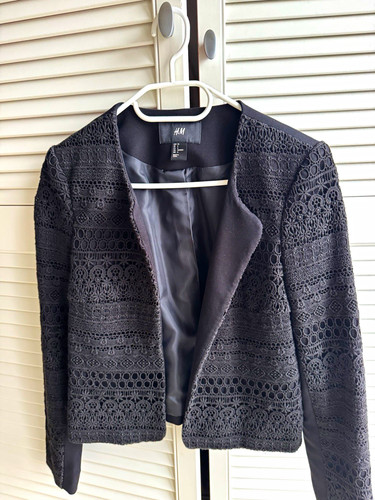 Damen jacke blazer - damen, schwarz