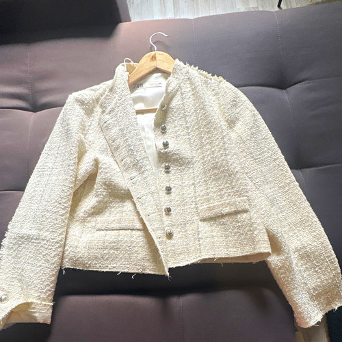 Zara damen tweed blazer - damen,