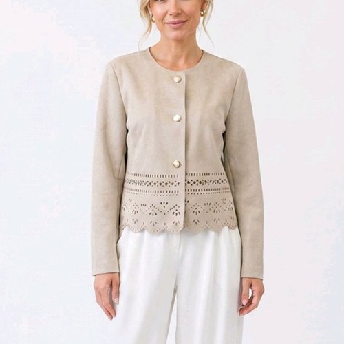 Samtjacke damen kurz jäckchen - damen,