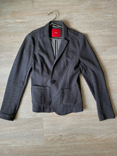 Oliver damen blazer grau - s.oliver,