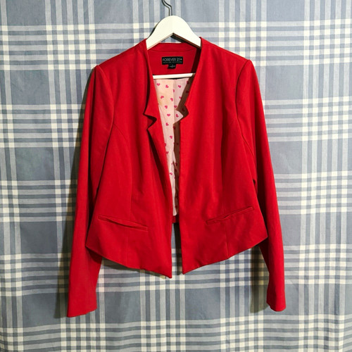 Forever damen blazer - 21+, rot