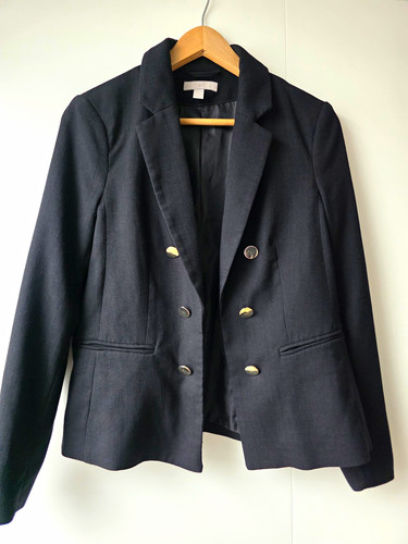 Damen blazer schwarz gr - schwarz,