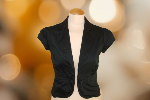 Blazer kurzarm schwarz - h&b,