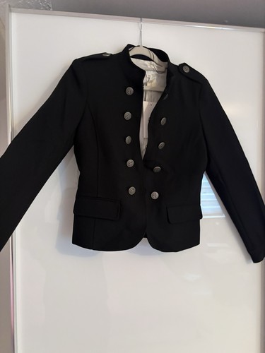 Zara damen blazerjacke schwarz - zara,