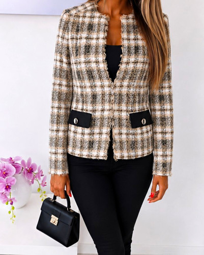 Zara damen blazer tweed - zara, karo