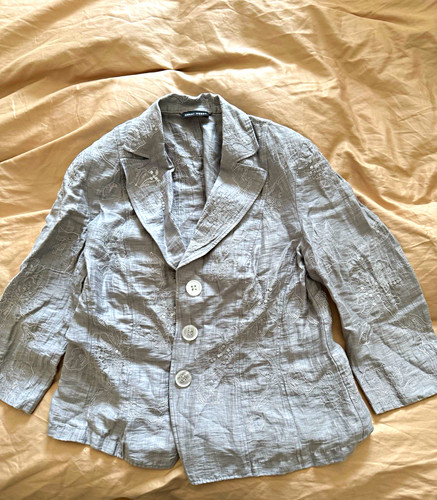 Damen blazer grau kurz - grau,