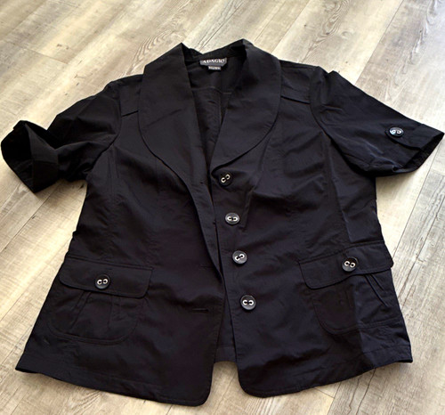 Adagio damen blazer - blazer, kurzarm