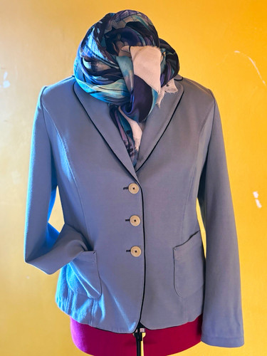 Taifun damen blazer blau - blazer, gr