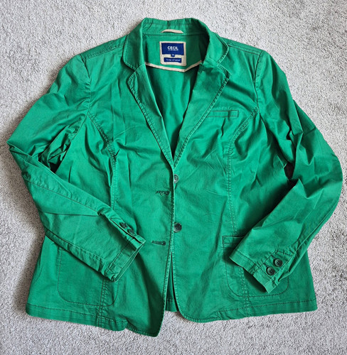 Cecil damen blazer jacke grün - damen,