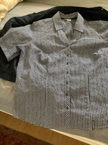 Kurzarm bluse mit - kurzarm,