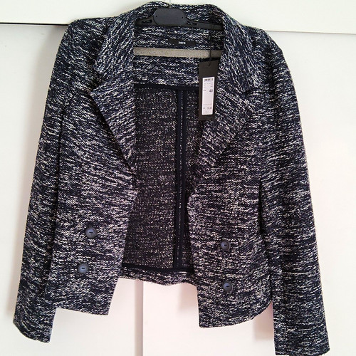 Damen blazer kurz tweed - damen,